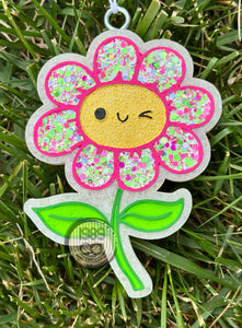 Winking Flower Car Freshie