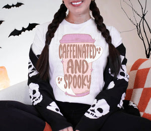 Caffeinated and Spooky Tee