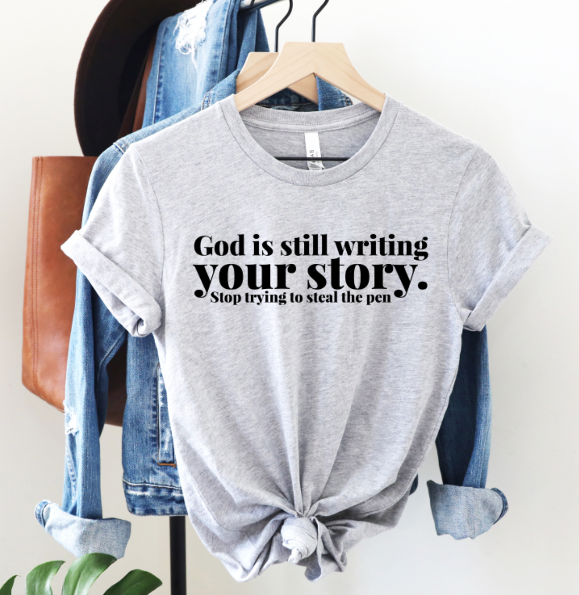 God Is Still Writing Your Story. Stop Trying To Steal The Pen